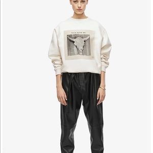 Anine Bing walk with me sweatshirt